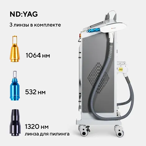 Неодимовый лазер + Элос эпилятор Lasertech COMBINE Premium Edition в Ярославле